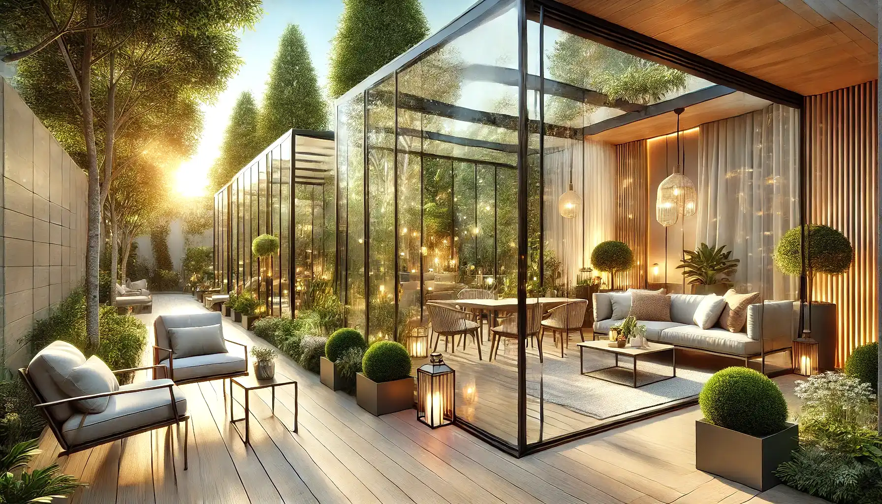 Kış Bahçesi İçin En İyi Cam Balkon Çözümleri